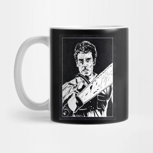 ASH - Evil Dead 2 (Black and White) Mug